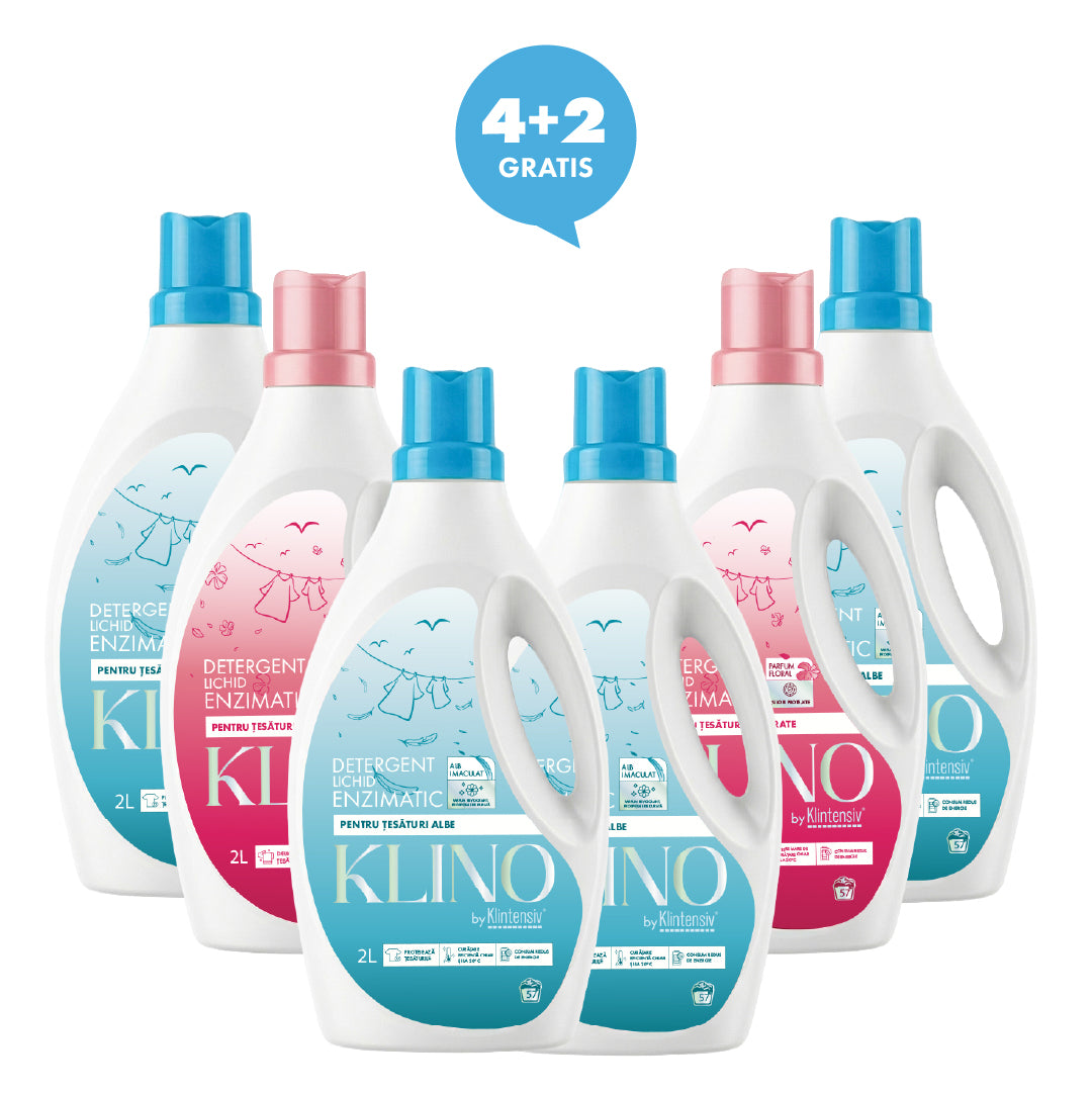 Pachet promoțional KLINO — Oferta 4+2 GRATUIT