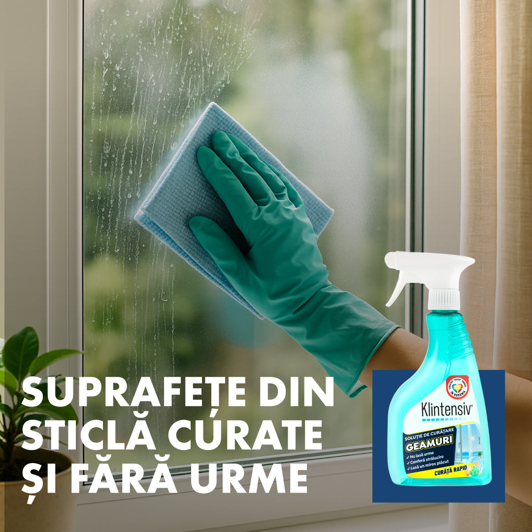 Soluție Curățare Geamuri Klintensiv®