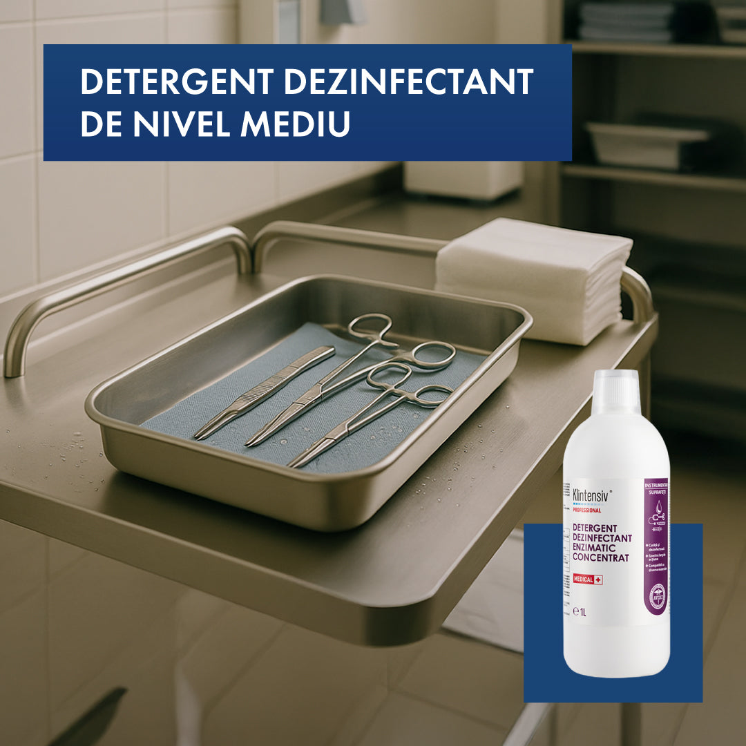 Detergent dezinfectant enzimatic concentrat pentru instrumentar medical