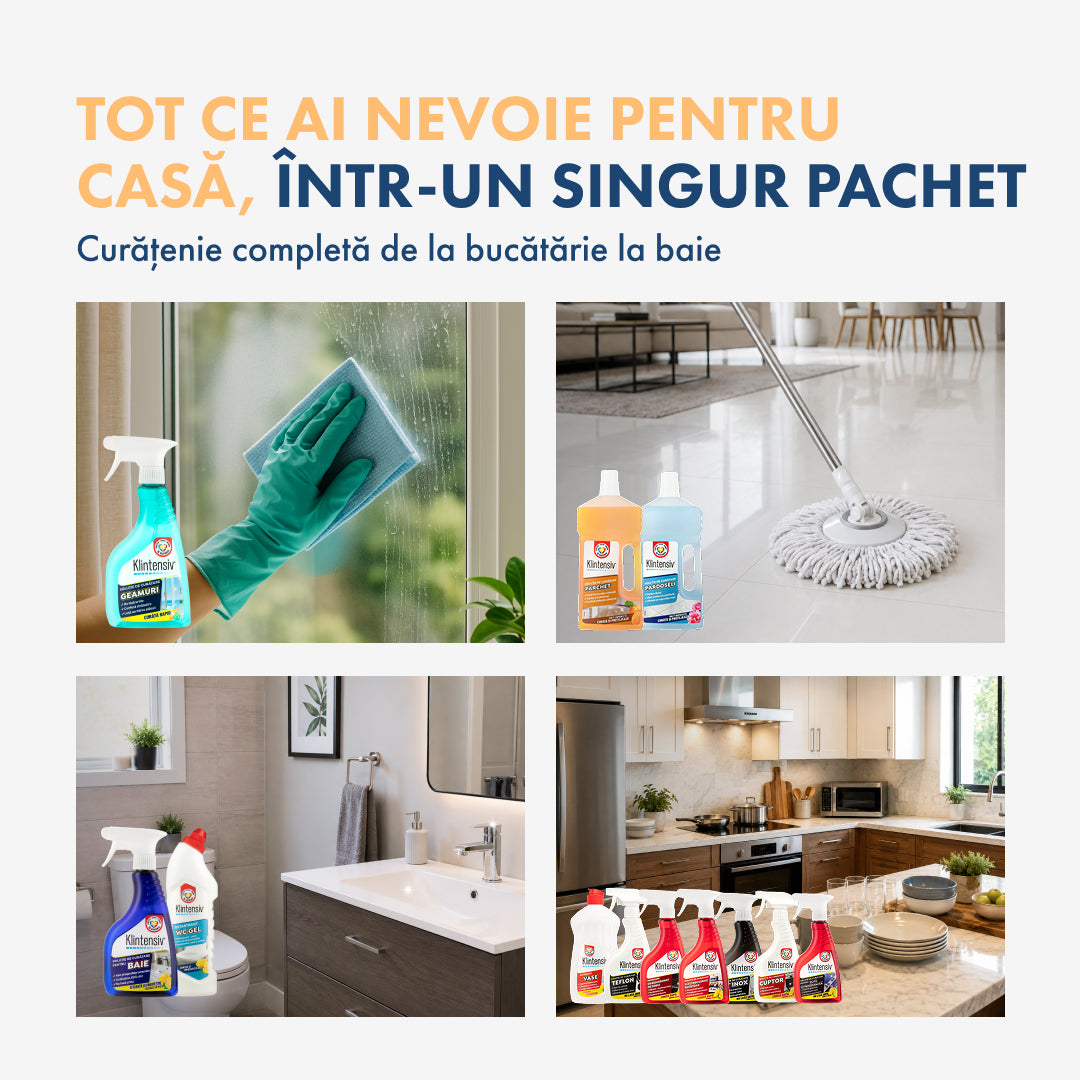 Big Pack: CURĂȚENIE - 12 produse