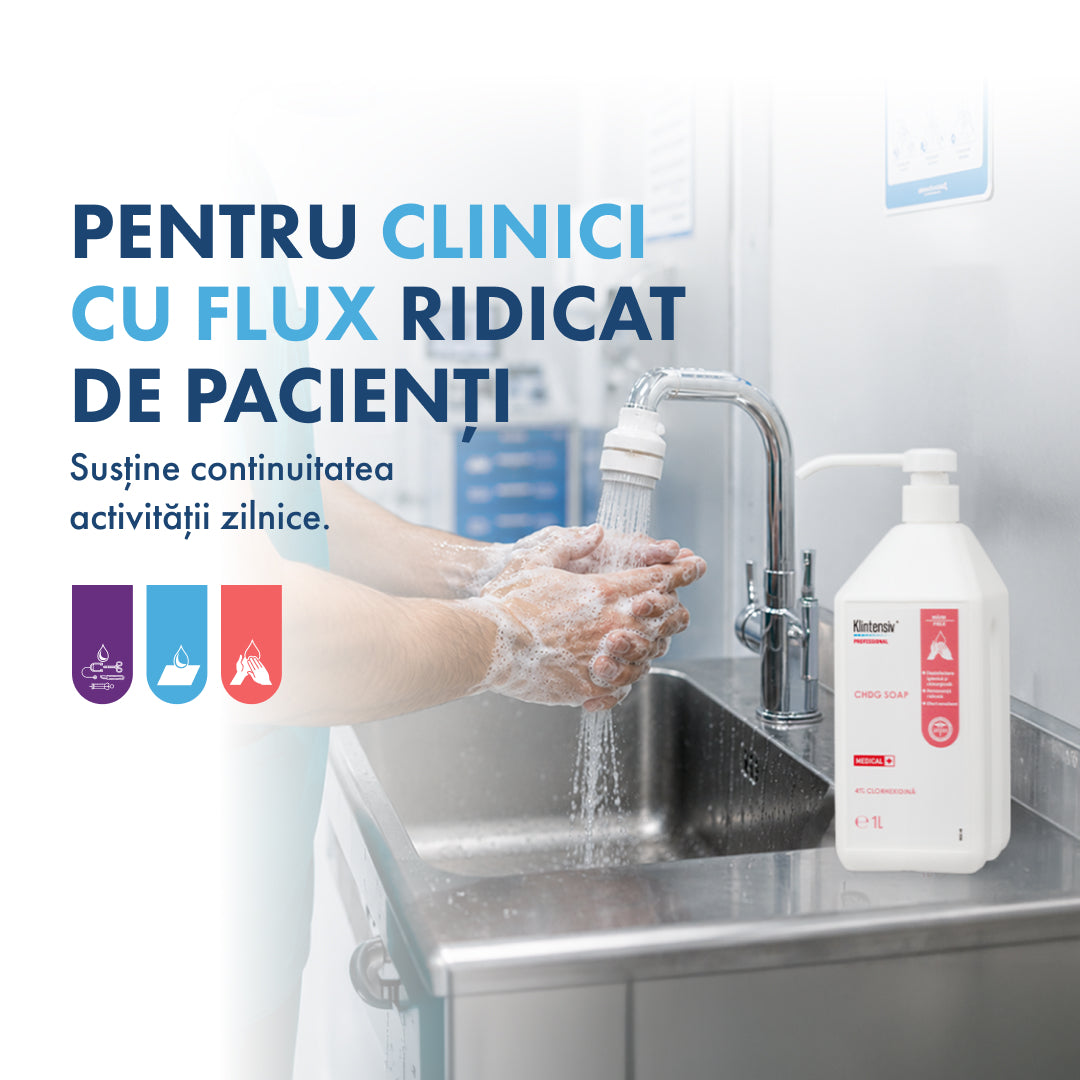 PACHETUL CLINIC SAFE - Dezinfecție și curățenie pentru clinicile medicale