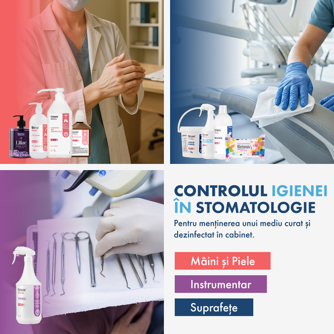 PACHETUL DENTAL COMPLETE - Dezinfecție și curățenie pentru cabinetele stomatologice