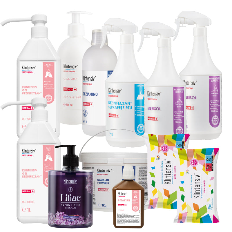 PACHETUL DENTAL COMPLETE - Dezinfecție și curățenie pentru cabinetele stomatologice