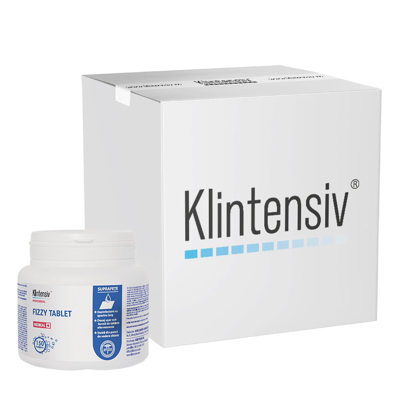 Klintensiv® Fizzy Tablet Dezinfectant Efervescent Multifuncțional