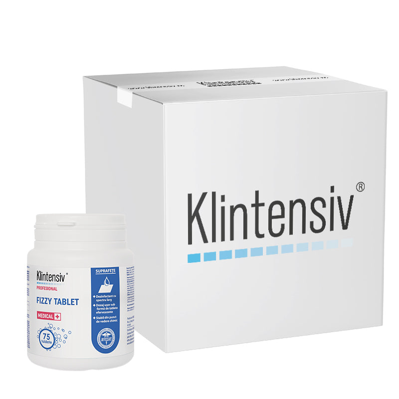 Klintensiv® Fizzy Tablet Dezinfectant Efervescent Multifuncțional