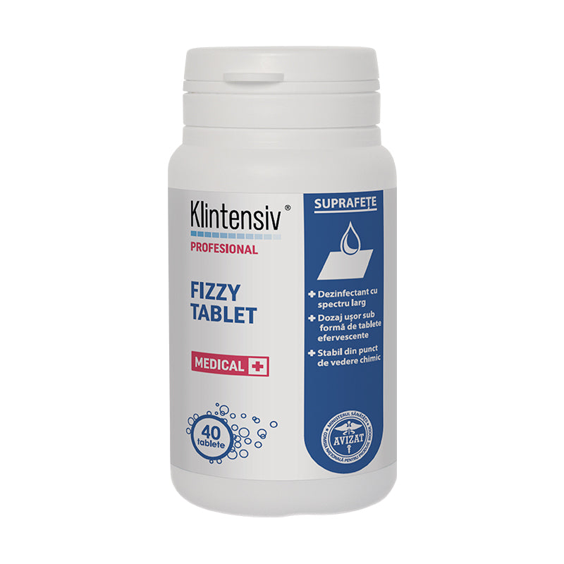 Klintensiv® Fizzy Tablet Dezinfectant Efervescent Multifuncțional