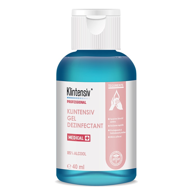 Klintensiv® Gel dezinfectant profesional pentru maini