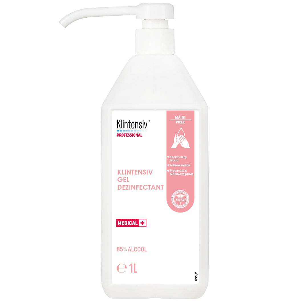 Klintensiv® Gel dezinfectant profesional pentru maini