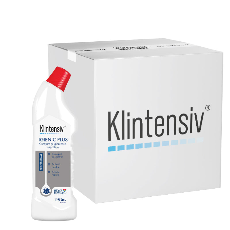 Klintensiv® Igienic Plus - Detergent concentrat cu rol igienizant pe baza de clor