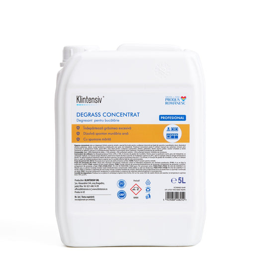 Klintensiv® DEGRASS – Degresant concentrat pentru cuptoare și suprafețe încinse