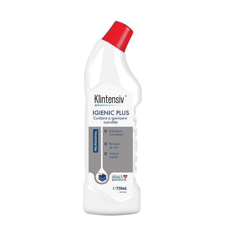 Klintensiv® Igienic Plus - Detergent concentrat cu rol igienizant pe baza de clor