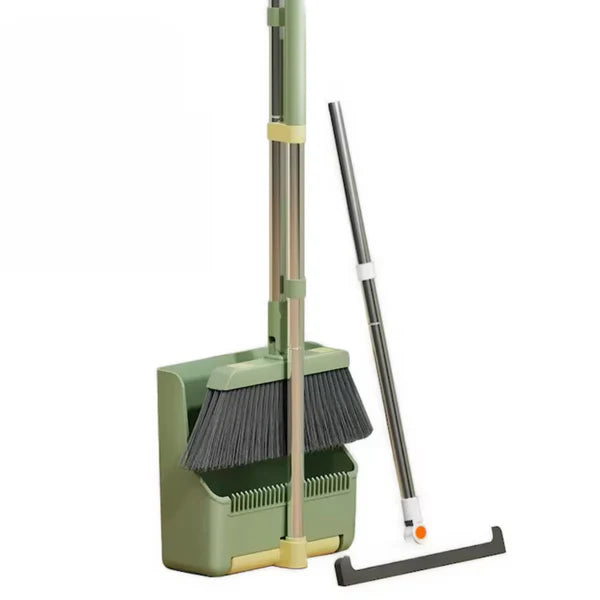 Mătură cu cap rotativ 45° DreamRamp® cu făraș și teu + sistem pliabil