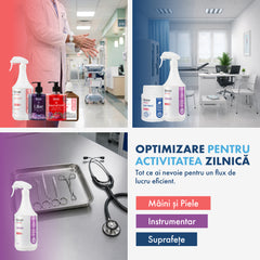 PACHETUL NECESAR - Dezinfecție și curățenie pentru cabinetele medicale