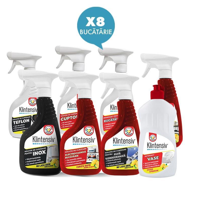 Pachet Curatenie BUCATARIE - 8 Produse