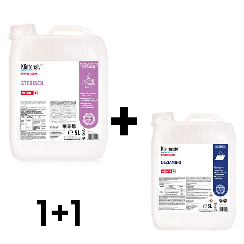 Pachet Sterisol 5L + Deziamino 5L