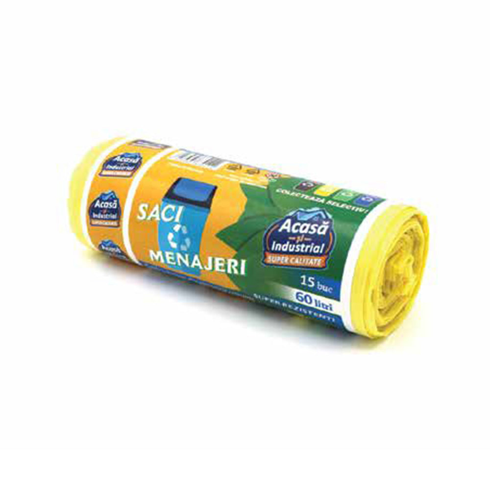 Saci Menajeri Colorați – Gama completă 35L până la 240L