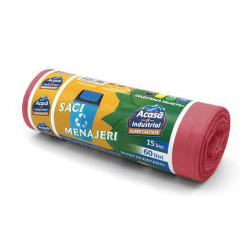 Saci Menajeri Colorați – Gama completă 35L până la 240L