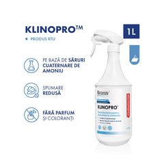 KlinoPro® detergent dezinfectant gata de utilizare pentru suprafețe și pavimente