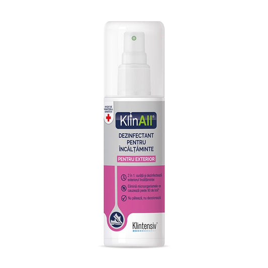 KlinAll® dezinfectant spray pentru exteriorul incaltamintei
