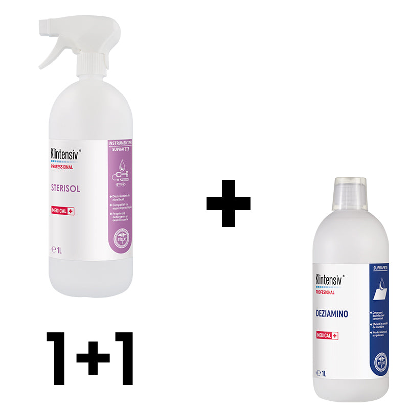 Pachet Sterisol 1L + Deziamino 1L