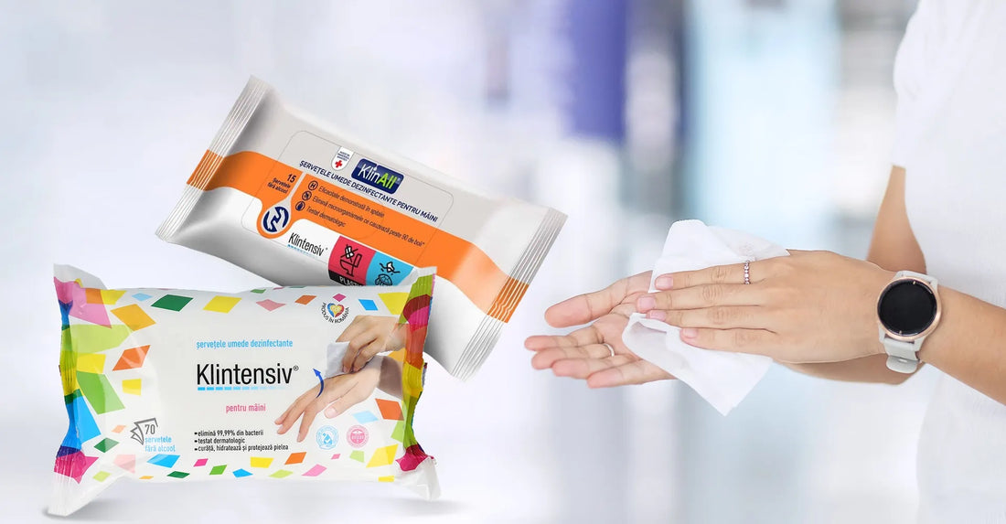 Servetele dezinfectante, eficacitatea acestora pentru igienizarea suprafetelor