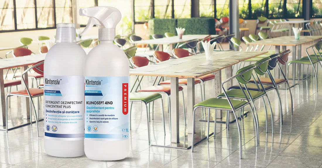 Curatarea, igienizarea si dezinfectarea in unitatile de alimentatie publica