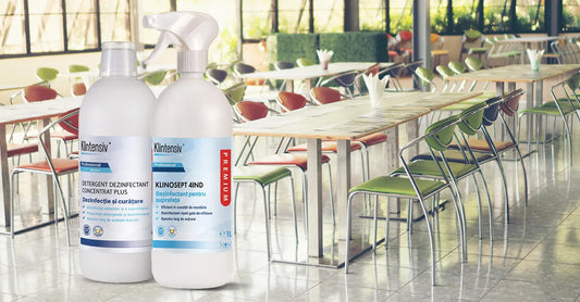 Curatarea, igienizarea si dezinfectarea in unitatile de alimentatie publica