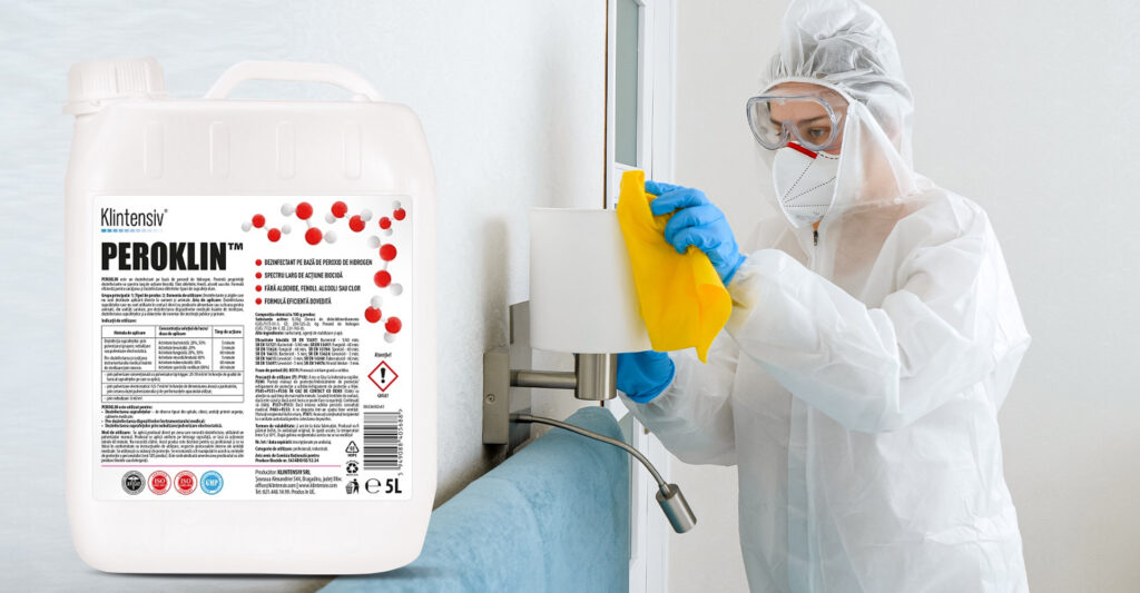 Utilizarea produselor pe bază de peroxid de hidrogen pentru curățare și dezinfectare