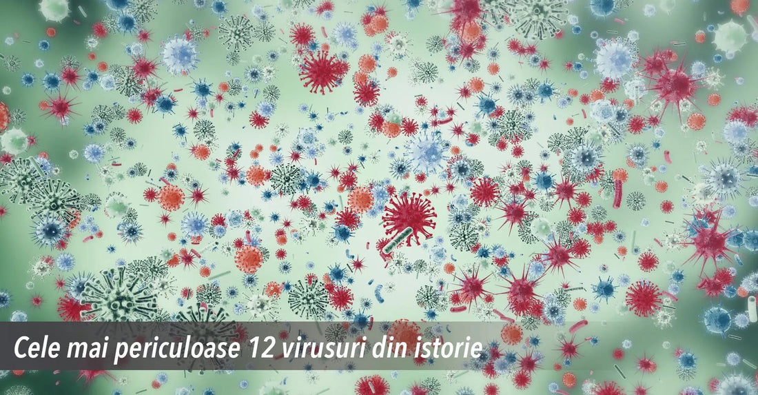 Cele mai periculoase 12 virusuri din istorie