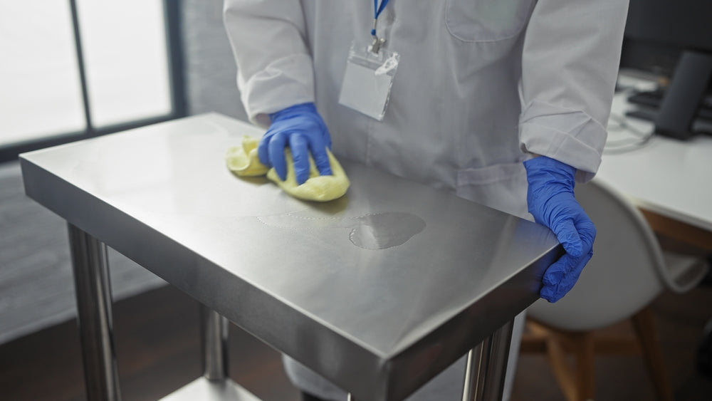 Curățarea și dezinfectarea suprafețelor din inox în spitale: greșeli frecvente și soluții profesionale