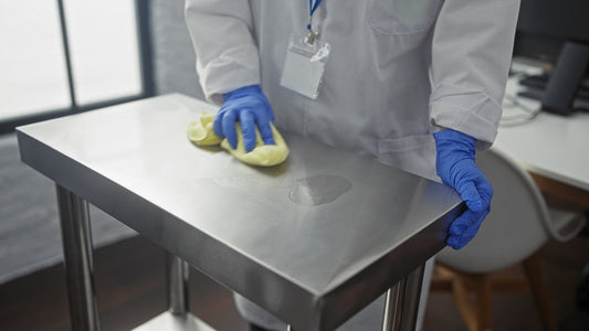 Curățarea și dezinfectarea suprafețelor din inox în spitale: greșeli frecvente și soluții profesionale