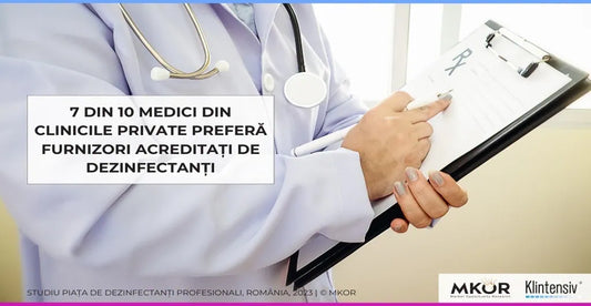 7 din 10 medici din clinicile private preferă furnizori acreditați
