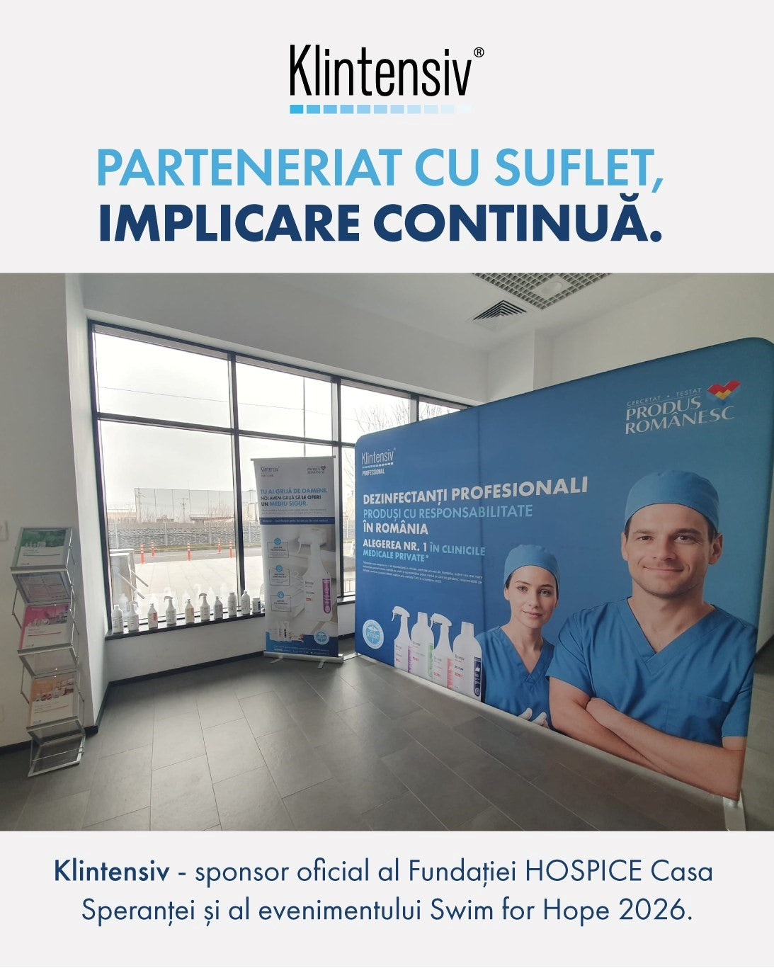 Implicare reală în comunitate: susținem HOSPICE Casa Speranței și echipa Vampire Robotics #26075