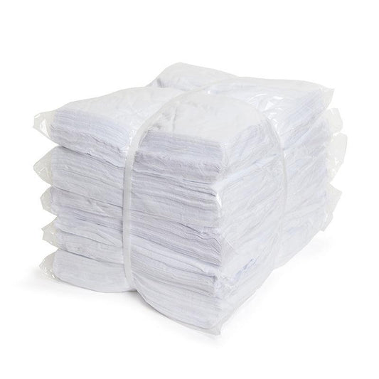 Lavete Bumbac alb pachet 100 buc 30x40