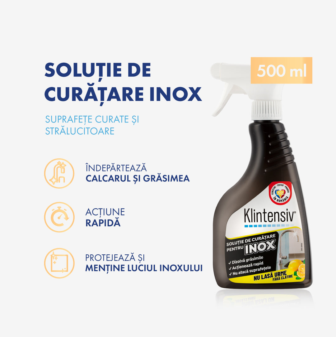 Soluție Curățare Inox Klintensiv®