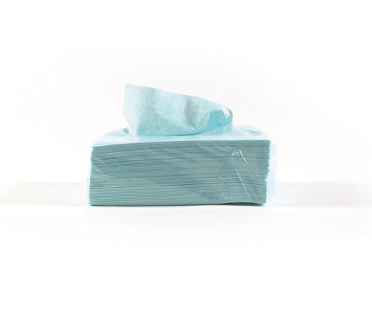 Profitextra creped light turquoise 54g/m2 - 50 buc Z-folded/pachet