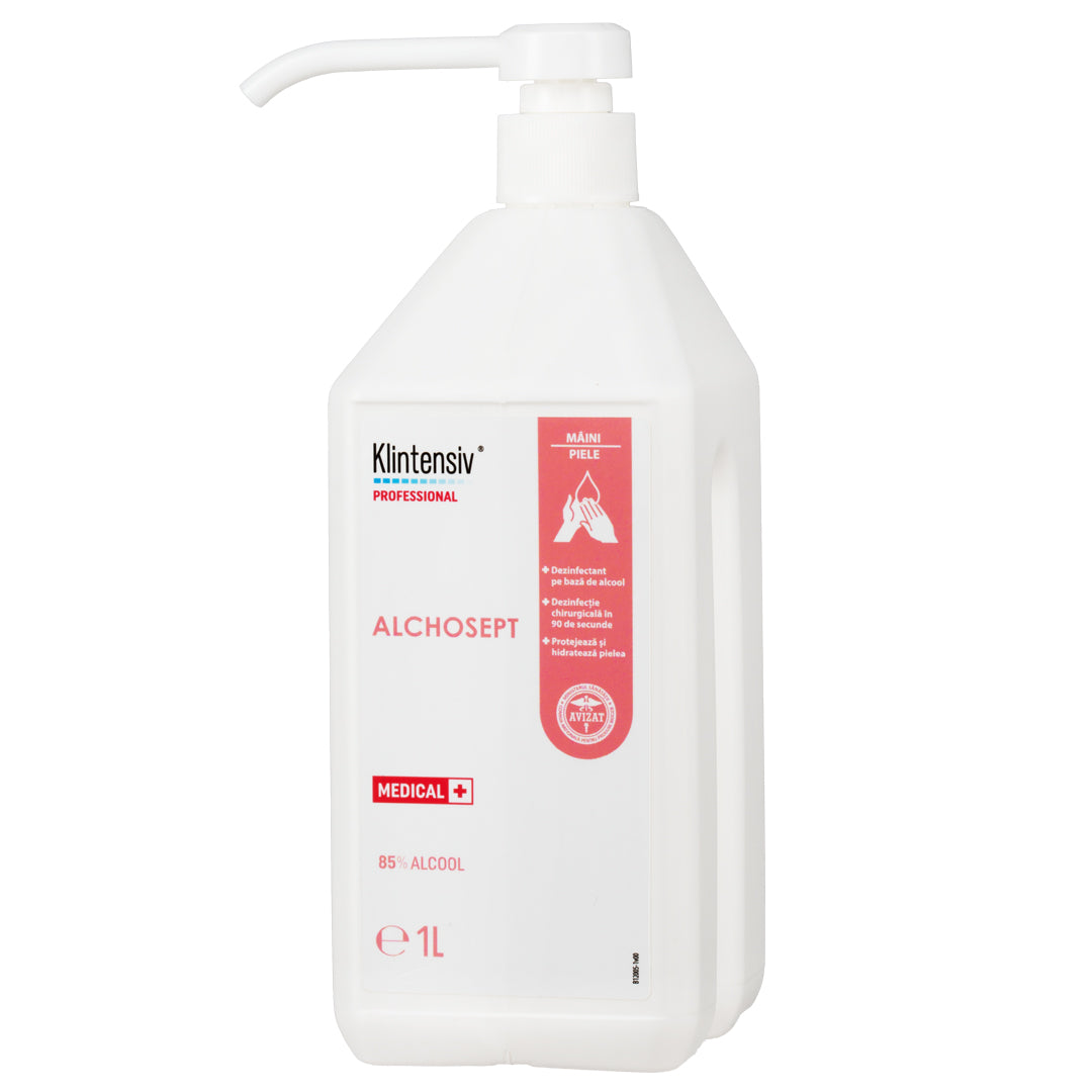 Alchosept® Dezinfectant profesional pentru mâini și piele cu alcool 85%
