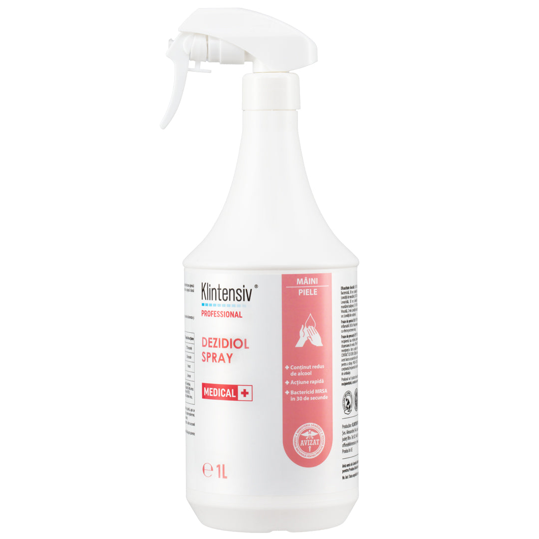 Dezidiol® Spray Dezinfectant maini si piele cu doi alcooli și clorhexidină