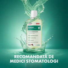 KLINDENT Apă de gură profesională cu Clorhexidină 0,12%