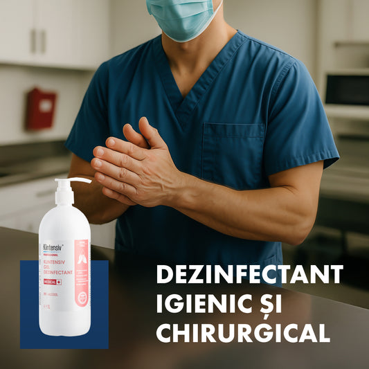 Klintensiv® Gel dezinfectant profesional pentru maini