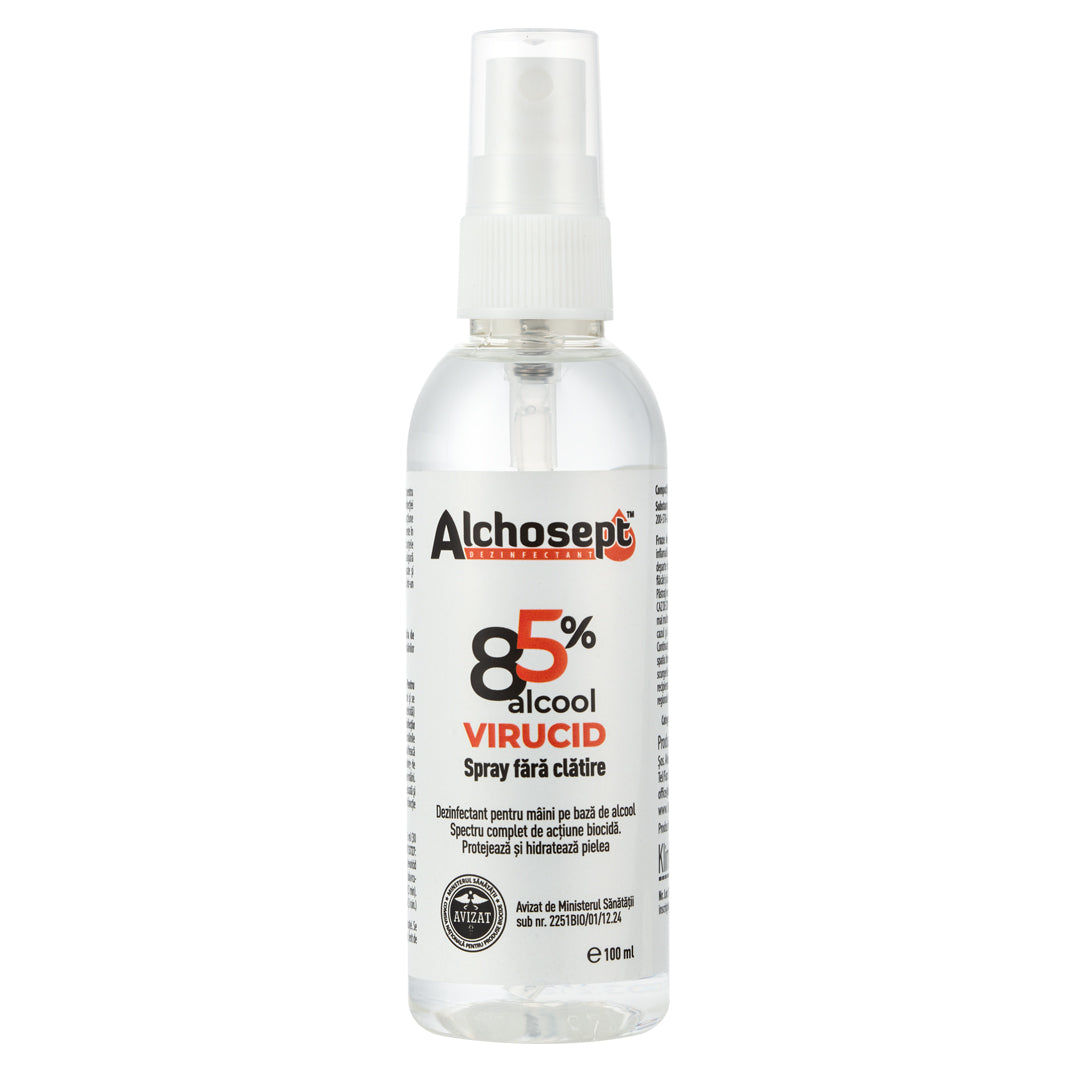 Alchosept® Dezinfectant profesional pentru mâini și piele cu alcool 85%