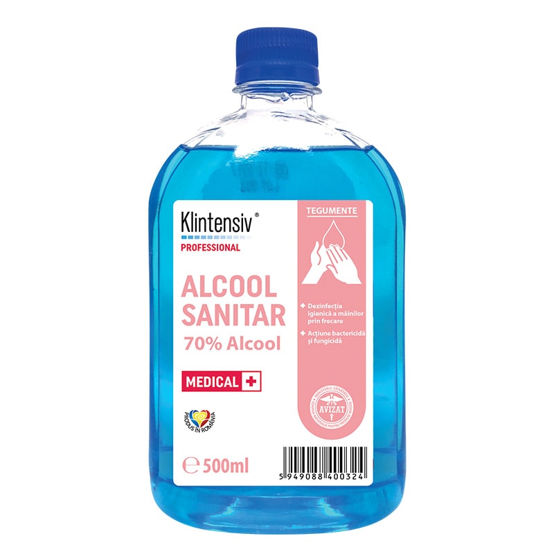 Alcool sanitar 70% Klintensiv®