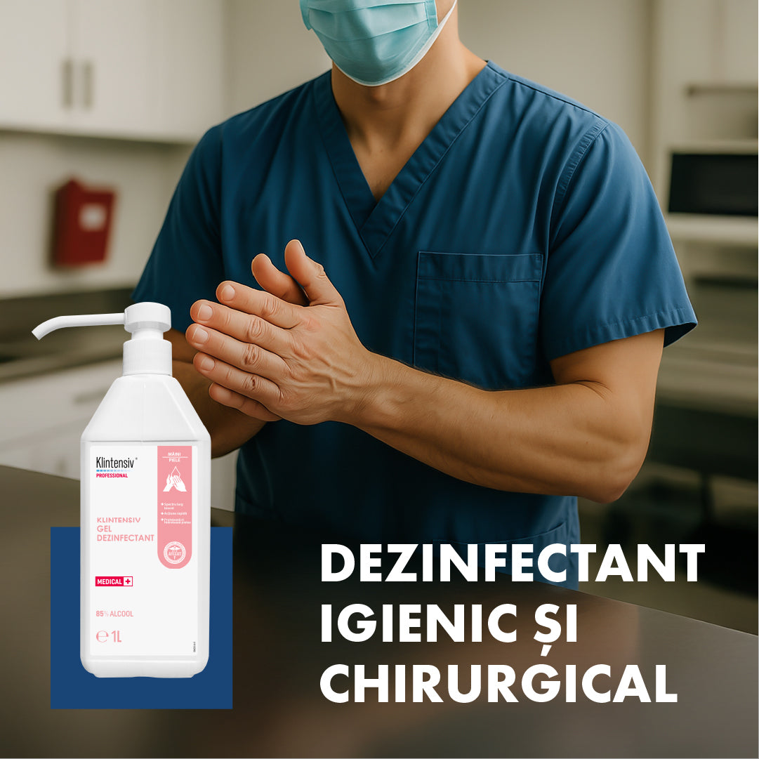 Klintensiv® Gel dezinfectant profesional pentru maini
