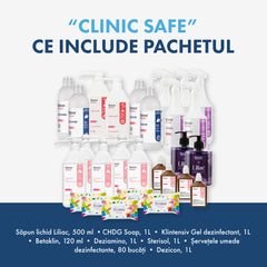 PACHETUL CLINIC SAFE - Dezinfecție și curățenie pentru clinicile medicale