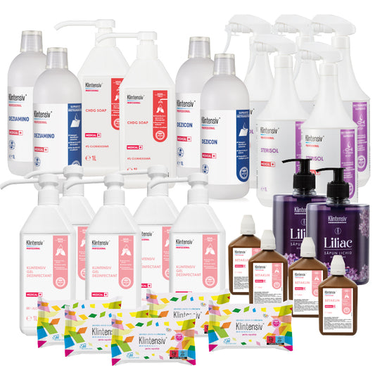 PACHETUL CLINIC SAFE - Dezinfecție și curățenie pentru clinicile medicale