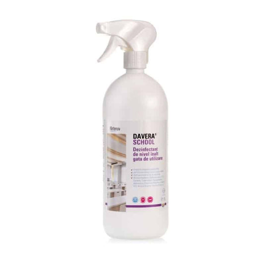 Davera® School RTU — Detergent dezinfectant de nivel inalt gata de utilizare