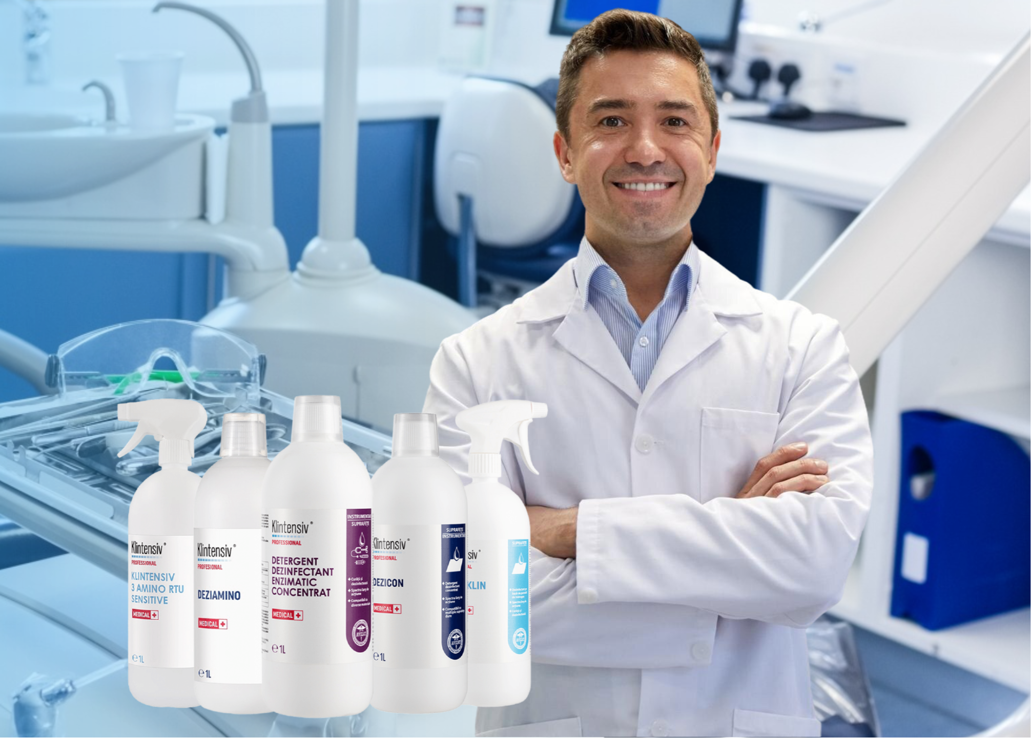 SOLUȚII PROFESIONALE DE IGIENĂ ȘI CURĂȚENIE. DE ÎNCREDERE, PENTRU AFACEREA TA.