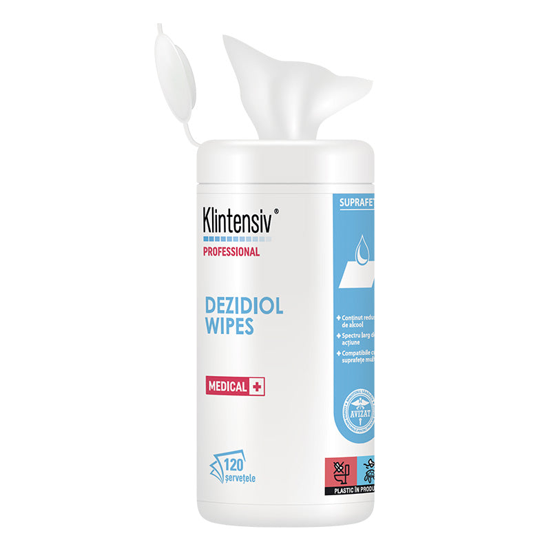 Dezidiol®  Wipes servetele dezinfectie suprafete cu alcool TP2