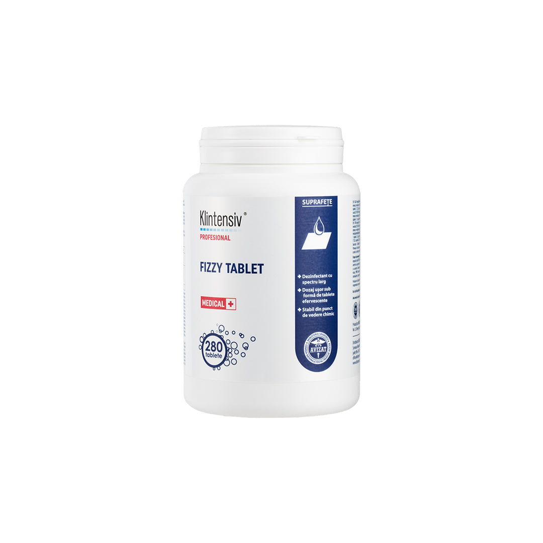 Klintensiv® Fizzy Tablet dezinfectantul efervescent TP3