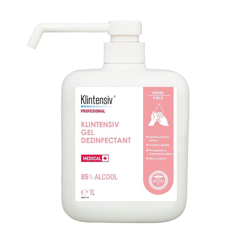 Klintensiv® Gel dezinfectant profesional pentru maini